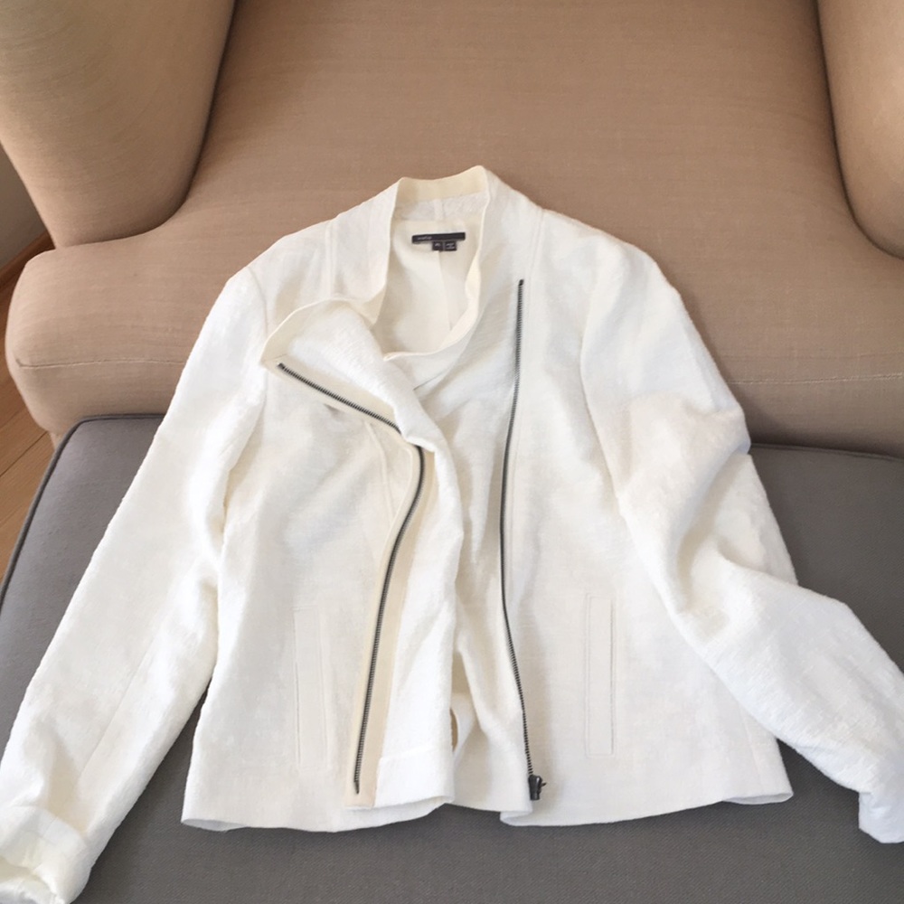 White Vince jacket